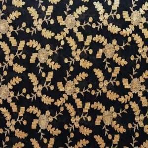 Alternative view of شيفون تطريز بإضافة حبات الترتر الصغيرة