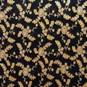 Alternative view of شيفون تطريز بإضافة حبات الترتر الصغيرة