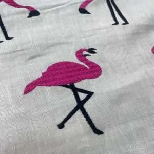كتان مطرز