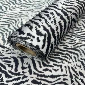 Alternative view of حرير كريب رسمة الزيبرا