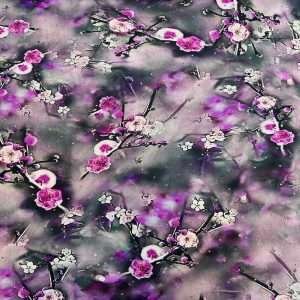 Alternative view of حرير مشجر مرصع بالكريستالات