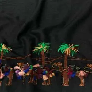 Alternative view of لينن مطرز تصميم خاص وحصري