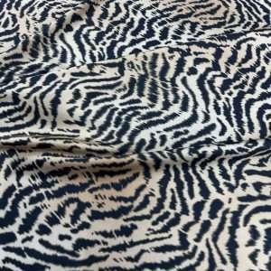 Alternative view of حرير كريب رسمة الزيبرا