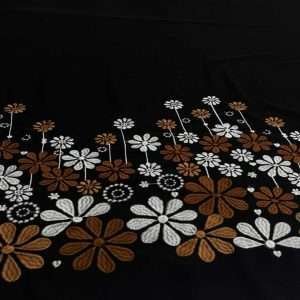 Alternative view of كريب ملكي نصف القمر بتطريز الطرف