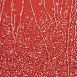 Alternative view of تل مطرز بالترتر وحبات الخرز