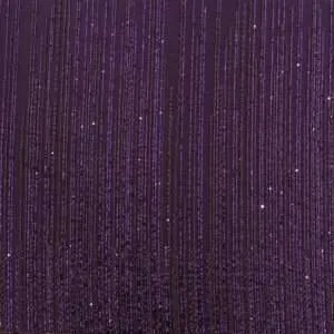 تل مطرز بالخرز والترتر