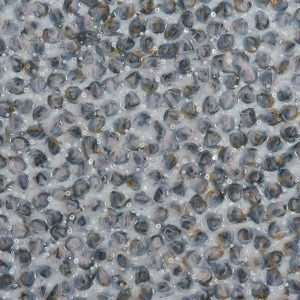 تل بالورد البارز واضافة الترتر واللؤلؤ