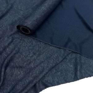 كريب كتان مموج بلمعة خفيفة