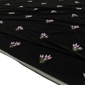 Alternative view of مخمل مطرز مستوحى من زهرة اللافندر