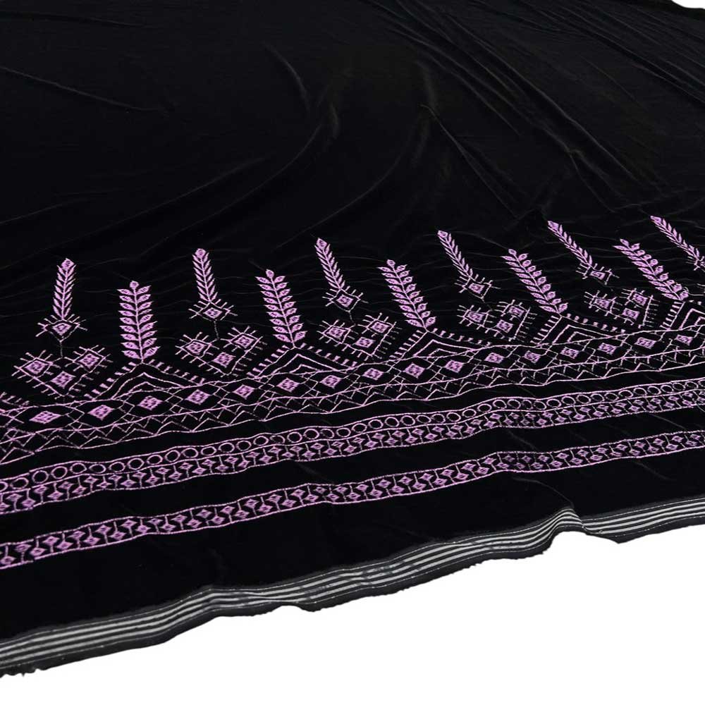 مخمل مطرز الطرف مخمل مطرز الطرف - الصورة 2