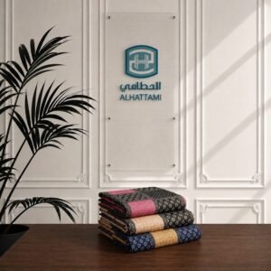 قماش كتان مشجر فاخر