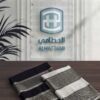 قماش كتان مطرز