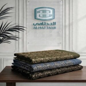 قماش كتان هندي مطرز