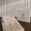 قماش كتان هندي مطرز